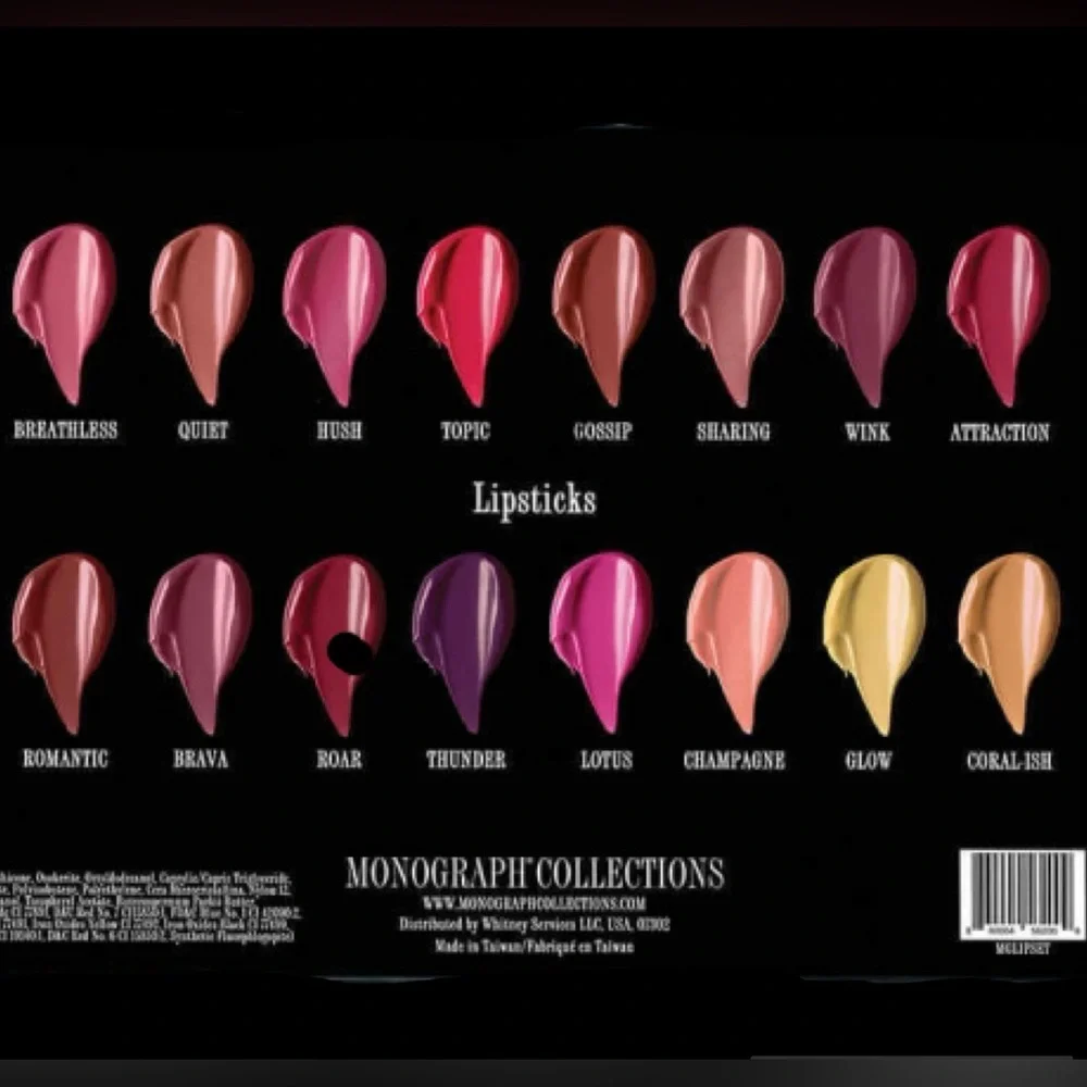 Artis Monograph Collection Cream Lipsticks Portfolio NWT
